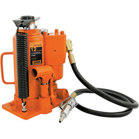 370A Bottle Jack, 12 tons, Air Hydraulic, 19-1/2" Raised Height Solutions industrielles ALPHA