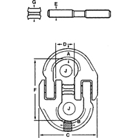 Alloy Connecting Links Solutions industrielles ALPHA