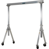 Grue mobile ajustable en aluminium, 10' lo, Capacit&eacute; 2000 lb (1 tonne) Solutions industrielles ALPHA