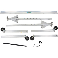 Grue mobile ajustable en aluminium, 10' lo, Capacit&eacute; 2000 lb (1 tonne) Solutions industrielles ALPHA