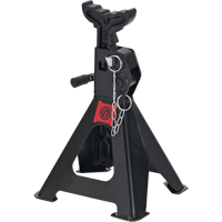 Jack Stands, Locking Pin, 6 tons Capacity, 15-7/10" - 24-2/5" H Solutions industrielles ALPHA