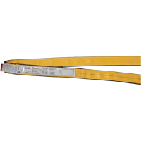 &eacute;lingues de levage en nylon, Pli Simple, Sans fin, Type 5, 2" la x 3' lo, Limite de charge verticale 6200 lb Solutions industrielles ALPHA