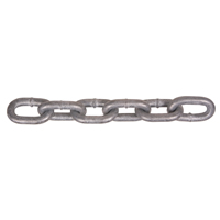 Chaînes galvanis&eacute;es par immersion &agrave; chaud, Acier au carbone, 5/16" x 75' (22,9 m) l, Calibre 30, Charge d'utilisation 1900 lb (0,95 tonne) Solutions industrielles ALPHA