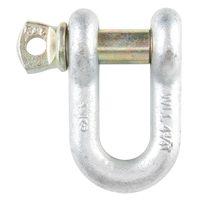 Manille d'ancrage &agrave; chaîne, 3/8", Cheville &agrave; vis, Galvanis&eacute; &agrave; chaud Solutions industrielles ALPHA