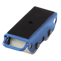 Patin &agrave; 2 galets en nylon Pakrol Solutions industrielles ALPHA
