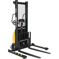 Fork Lift Stacker, Electric Operated, 2000 lbs. Capacity, 63" Max Lift Solutions industrielles ALPHA