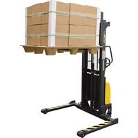 Fork Lift Stacker, Electric Operated, 2000 lbs. Capacity, 63" Max Lift Solutions industrielles ALPHA