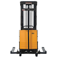Fork Lift Stacker, Electric Operated, 2000 lbs. Capacity, 118" Max Lift Solutions industrielles ALPHA