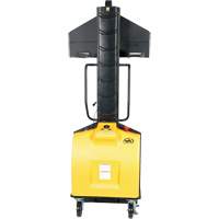 Gerbeur motoris&eacute; avec m&acirc;t &eacute;troit, Fonctionnement &eacute;lectrique, Capacit&eacute; 1500 lb, Lev&eacute;e max 63" Solutions industrielles ALPHA