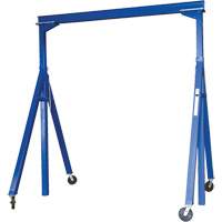 Pont portique &agrave; hauteur r&eacute;glable, 15' lo, Capacit&eacute; 6000 lb (3 tonnes) Solutions industrielles ALPHA