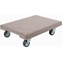 Wood Dollies - Medium-Duty, Polyolefin Wheels, 900 lbs. Capacity, 18" W x 24" D x 7" H Solutions industrielles ALPHA