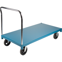 Heavy-Duty Platform Truck, 60" L x 30" W, 2000 lbs. Capacity, Rubber Casters Solutions industrielles ALPHA