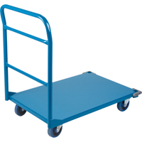 Shelf & Platform Truck, Steel, 24" W x 36" D x 40" H, 1300 lbs. Platform Capacity Solutions industrielles ALPHA