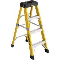 Industrial Heavy-Duty Stepladders (6400 Series), 4', Fibreglass, 300 lbs. Capacity, Type 1A Solutions industrielles ALPHA