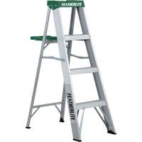 Commercial Duty Stepladders (2400 Series), 4', Aluminum, 225 lbs. Capacity, Type 2 Solutions industrielles ALPHA