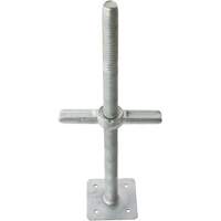 Accessoires pour &eacute;chafaudage - V&eacute;rin ajustable , V&eacute;rin ajustable, 24" la x 24" h Solutions industrielles ALPHA