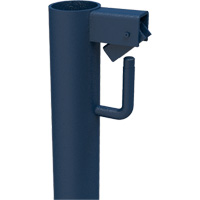 Accessoires pour &eacute;chafaudage - Poteau de garde-corps a/support, Poteau de garde-corps, 6" la x 56" h Solutions industrielles ALPHA