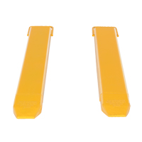 Rallonges de fourche, 48" l x 7-3/8" la, Pour des largeurs de fourches 5" Solutions industrielles ALPHA