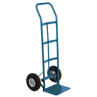 All-Welded Hand Truck, Continuous Handle, Steel, 48" Height, 600 lbs. Capacity Solutions industrielles ALPHA
