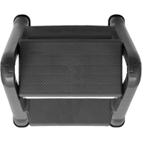 Folding Step Stool, 2 Steps, 19-1/2" x 20-1/2" x 22-3/4" High Solutions industrielles ALPHA