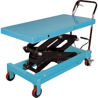 Heavy-Duty Hydraulic Scissor Lift Table, 48" L x 24" W, Steel, 1545 lbs. Capacity Solutions industrielles ALPHA