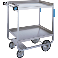Heavy-Duty U Frame Carts, 2 Tiers, 19-3/8" W x 34-1/2" H x 32-5/8" D, 700 lbs. Capacity Solutions industrielles ALPHA