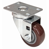 Caster, Swivel, 3" (76 mm), Polyurethane, 230 lbs. (104 kg.) Solutions industrielles ALPHA