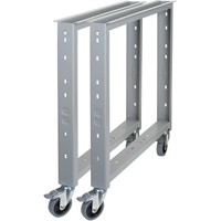 &eacute;tabli - Pieds, Acier, 22" p x 32" h, Paire Solutions industrielles ALPHA