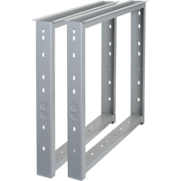&eacute;tabli - Pieds, Acier, 22" p x 32" h, Paire Solutions industrielles ALPHA