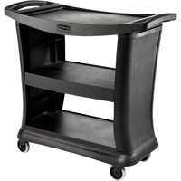 Chariot de service de direction, 3 tiers, 20" x 38" x 39", Capacit&eacute; 300 lb Solutions industrielles ALPHA