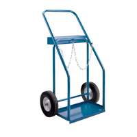 Chariots pour bouteilles de gaz, Roues Semi-pneumatique, Base de , 1000 lb Solutions industrielles ALPHA