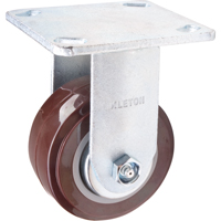 Caster, Rigid, 4" (101.6 mm), Polyurethane, 550 lbs. (249.5 kg.) Solutions industrielles ALPHA