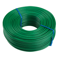 Fil d'attache pour barres d'armature, Enduit PVC vert, Cal. 16, 3,125 lb /bobine Solutions industrielles ALPHA