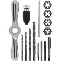Tap and Die Set with Hex-Lok 2-in-1 Handle, 15 Pieces Solutions industrielles ALPHA