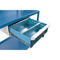Mobile Service Cart, 2 Tiers, 24" W x 57" H x 40" D, 1200 lbs. Capacity Solutions industrielles ALPHA