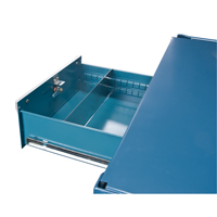 Mobile Service Cart, 2 Tiers, 24" W x 57" H x 40" D, 1200 lbs. Capacity Solutions industrielles ALPHA