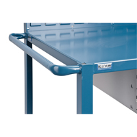 Mobile Service Cart, 2 Tiers, 24" W x 57" H x 40" D, 1200 lbs. Capacity Solutions industrielles ALPHA