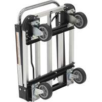 Fold-Up Platform Truck, Stainless Steel, 300 lbs., 28" L x 16" W, 33-1/2" High Solutions industrielles ALPHA