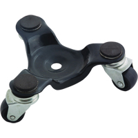 Socle roulant pour les pattes, Capacit&eacute; de 200 lb, Cadre en Acier, 2,45" h Solutions industrielles ALPHA