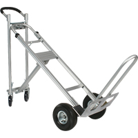 Diables &agrave; 3 positions Spartan III, Aluminium, Capacit&eacute; 750 lb Solutions industrielles ALPHA