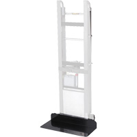 Rallonge de plaque avant en acier pour chariot de machines distributrices - NE-28 Solutions industrielles ALPHA