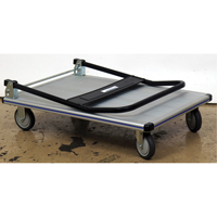Folding Handle Platform Truck, Aluminum, 350 lbs., 29" L x 18-1/2" W, 34-1/2" High Solutions industrielles ALPHA
