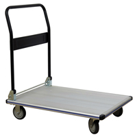 Folding Handle Platform Truck, Aluminum, 550 lbs., 35-1/2" L x 24" W, 35-1/2" High Solutions industrielles ALPHA