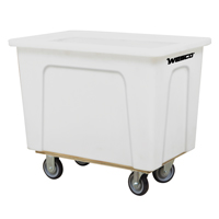 Box Truck, White Polyethylene, 35" L x 24" W x 30" H, 10 cu. Ft. Volume, 450 lbs. Capacity Solutions industrielles ALPHA