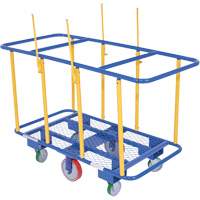 Horizontal Panel Cart, 63-7/16" x 28-1/2" x 40-15/16", 2000 lbs. Capacity Solutions industrielles ALPHA