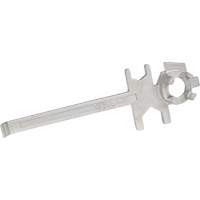 Drum Wrench, 3/4"/2" Opening, 9-1/2" Handle, Stainless Steel Solutions industrielles ALPHA