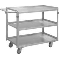 Industrial Grade Shelf Cart, 3 Tiers, 16-3/4" W x 34" H x 30-7/16" D, 600 lbs. Capacity Solutions industrielles ALPHA