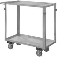 Industrial Grade Shelf Cart, 2 Tiers, 16-3/4" W x 34" H x 36-7/16" D, 600 lbs. Capacity Solutions industrielles ALPHA
