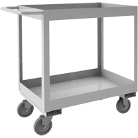 Industrial Grade Shelf Cart, 2 Tiers, 16" W x 34" H x 36-7/16" D, 600 lbs. Capacity Solutions industrielles ALPHA