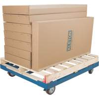 Pallet Dolly, 48.5" W x 43" D x 8" H, 3000 lbs. Capacity Solutions industrielles ALPHA